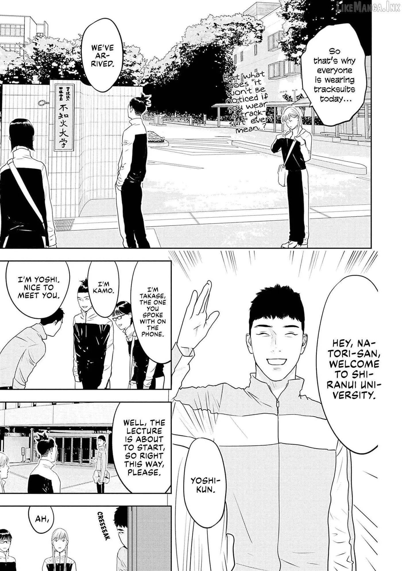Kamo's Onion is Poisoned: Prof. Kamo's Lecture on Chapter 46 page 5 - 