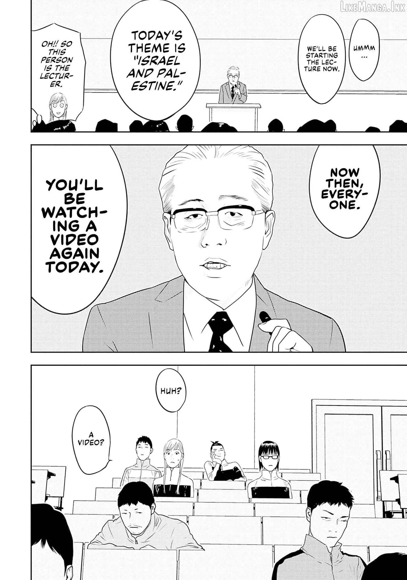 Kamo's Onion is Poisoned: Prof. Kamo's Lecture on Chapter 46 page 8 - 