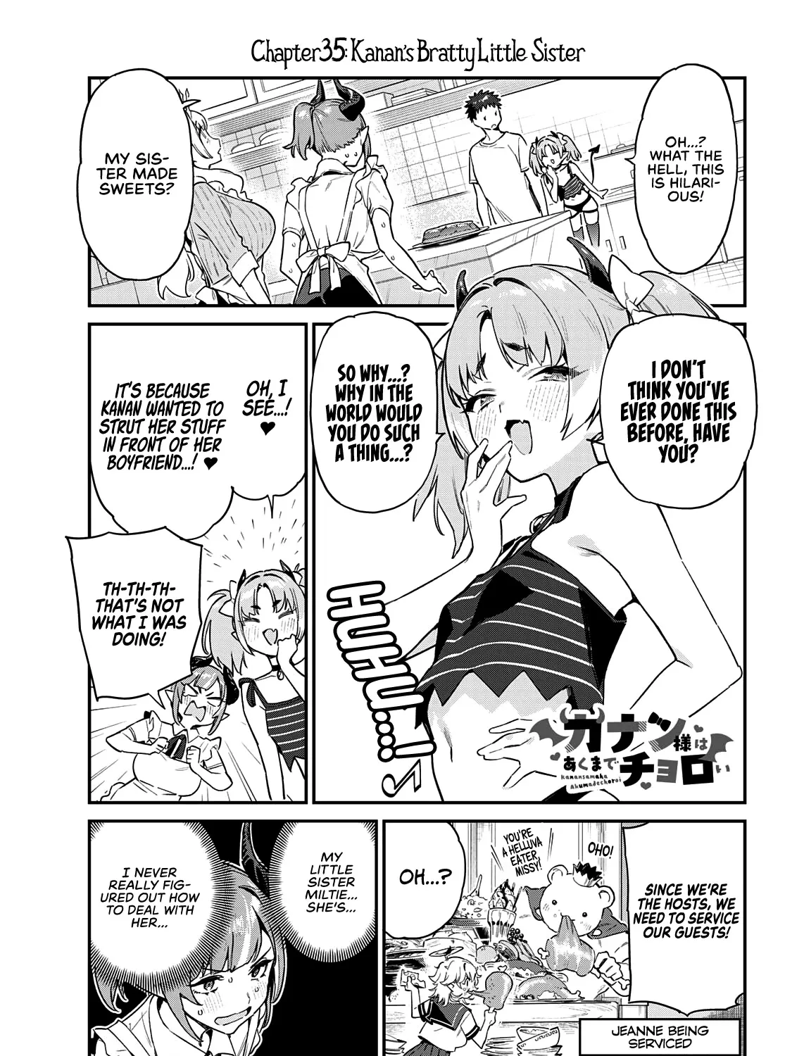 Read Kanan-sama Is Easy as Hell! chapter 35 image 1 on Lezhin