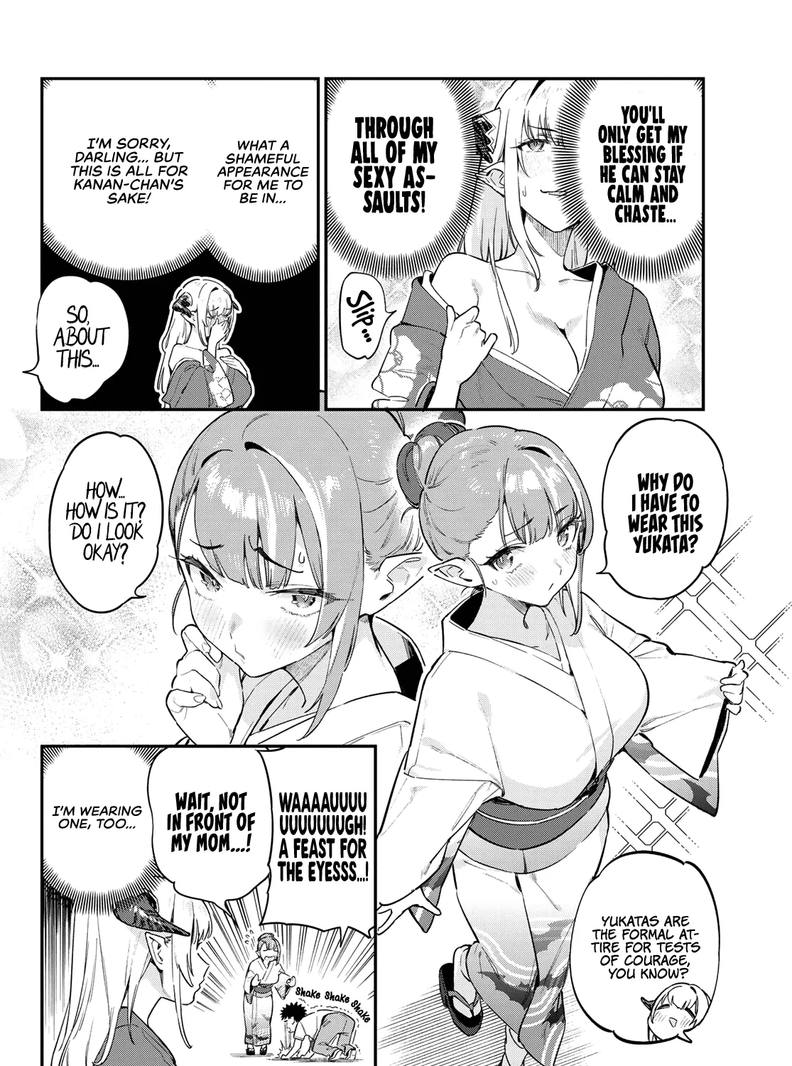 Read Kanan-sama Is Easy as Hell! chapter 37 image 3 on Lezhin