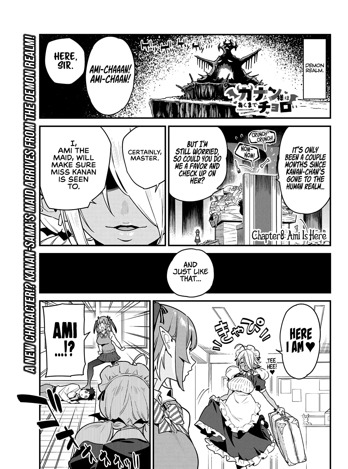 Read Kanan-sama Is Easy as Hell! chapter 8 image 1 on Lezhin
