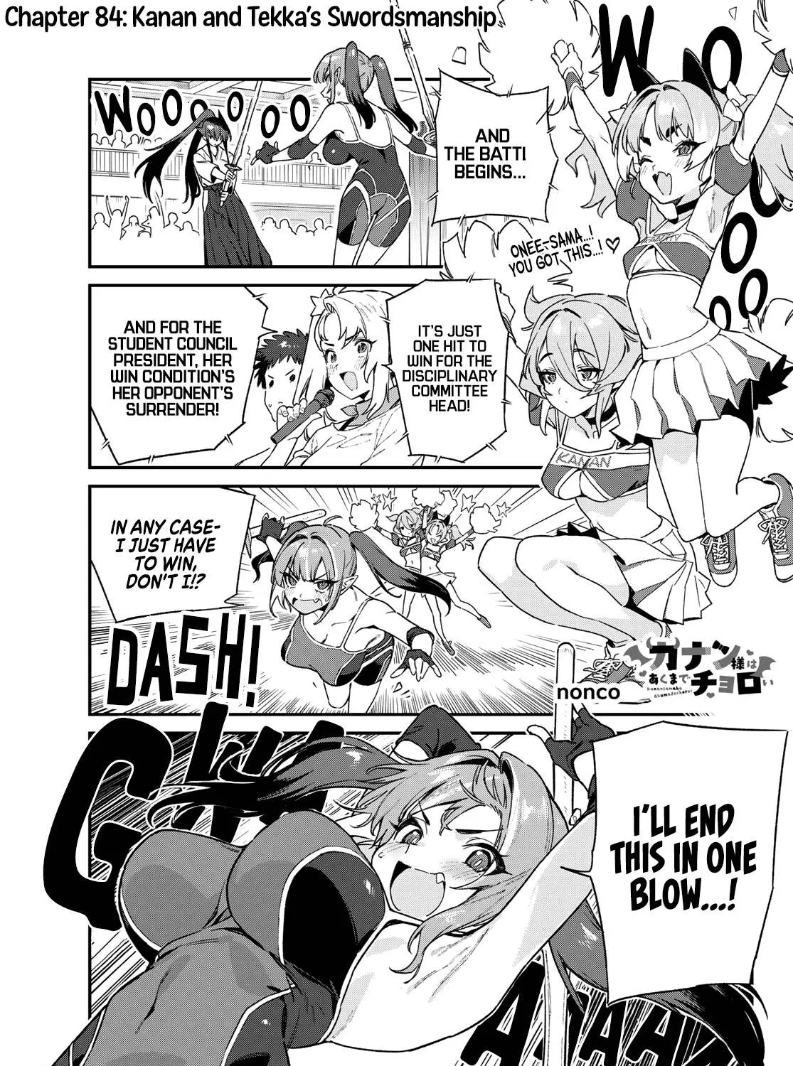 Read Kanan-sama Is Easy as Hell! chapter 84 image 2 on Lezhin
