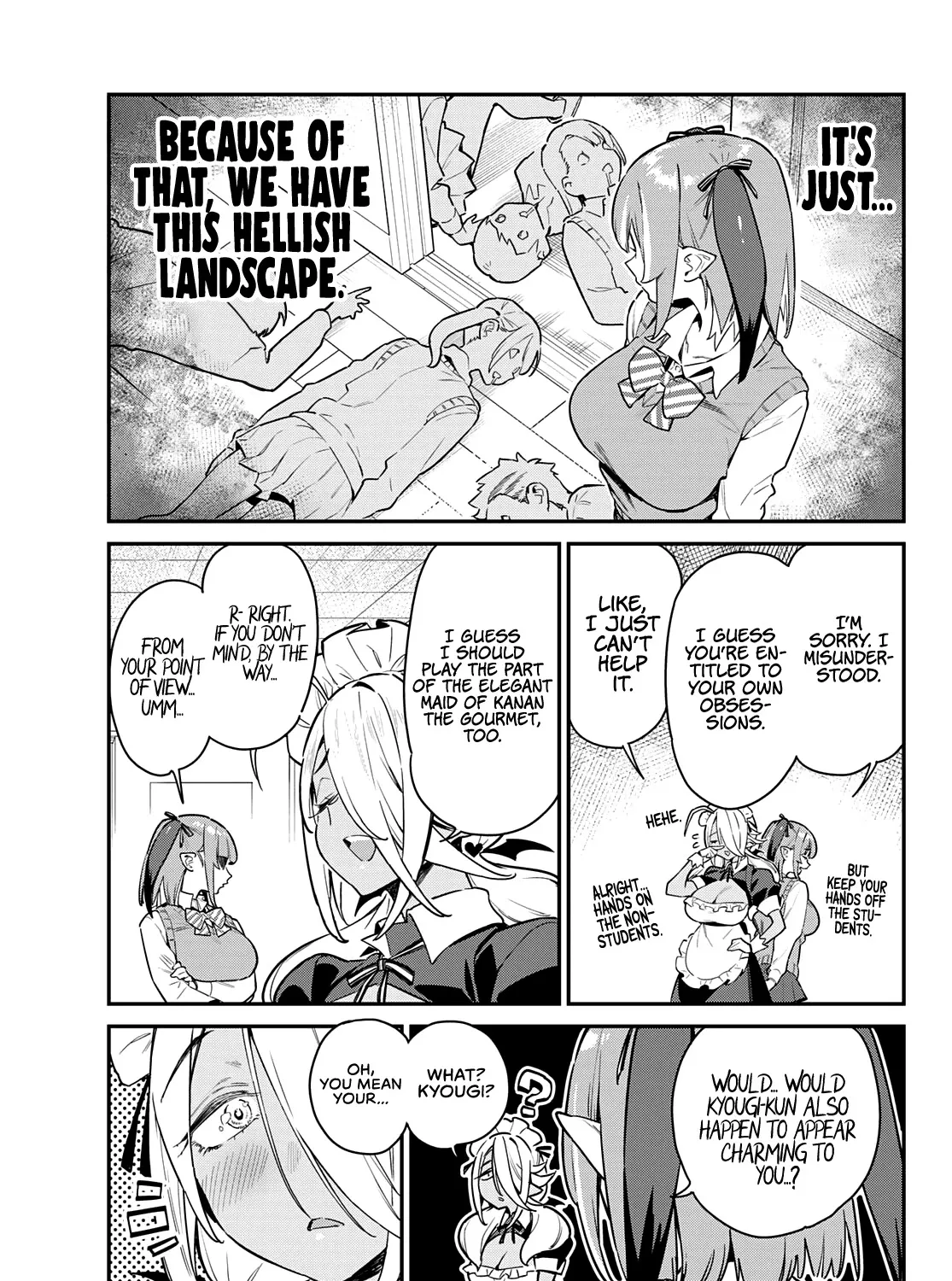 Read Kanan-sama Is Easy as Hell! chapter 9 image 13 on Lezhin