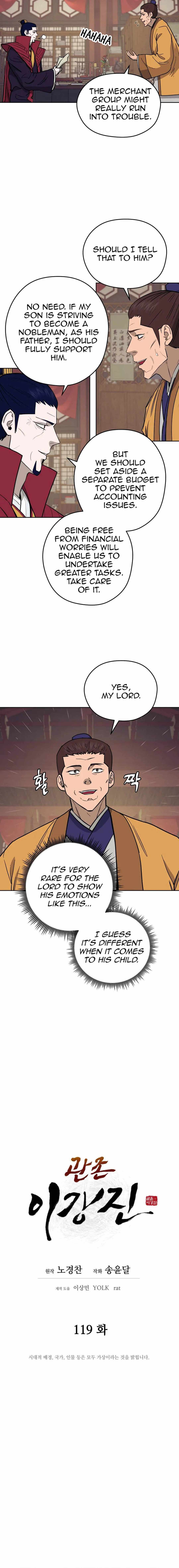 Read Kang-jin Lee chapter 119 image 4 on Lezhin