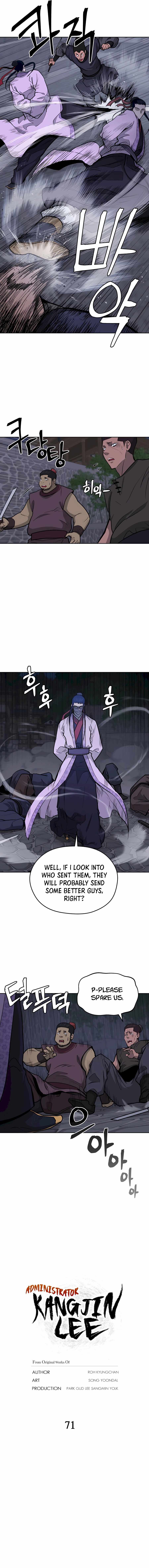 Read Kang-jin Lee chapter 71 image 5 on Lezhin