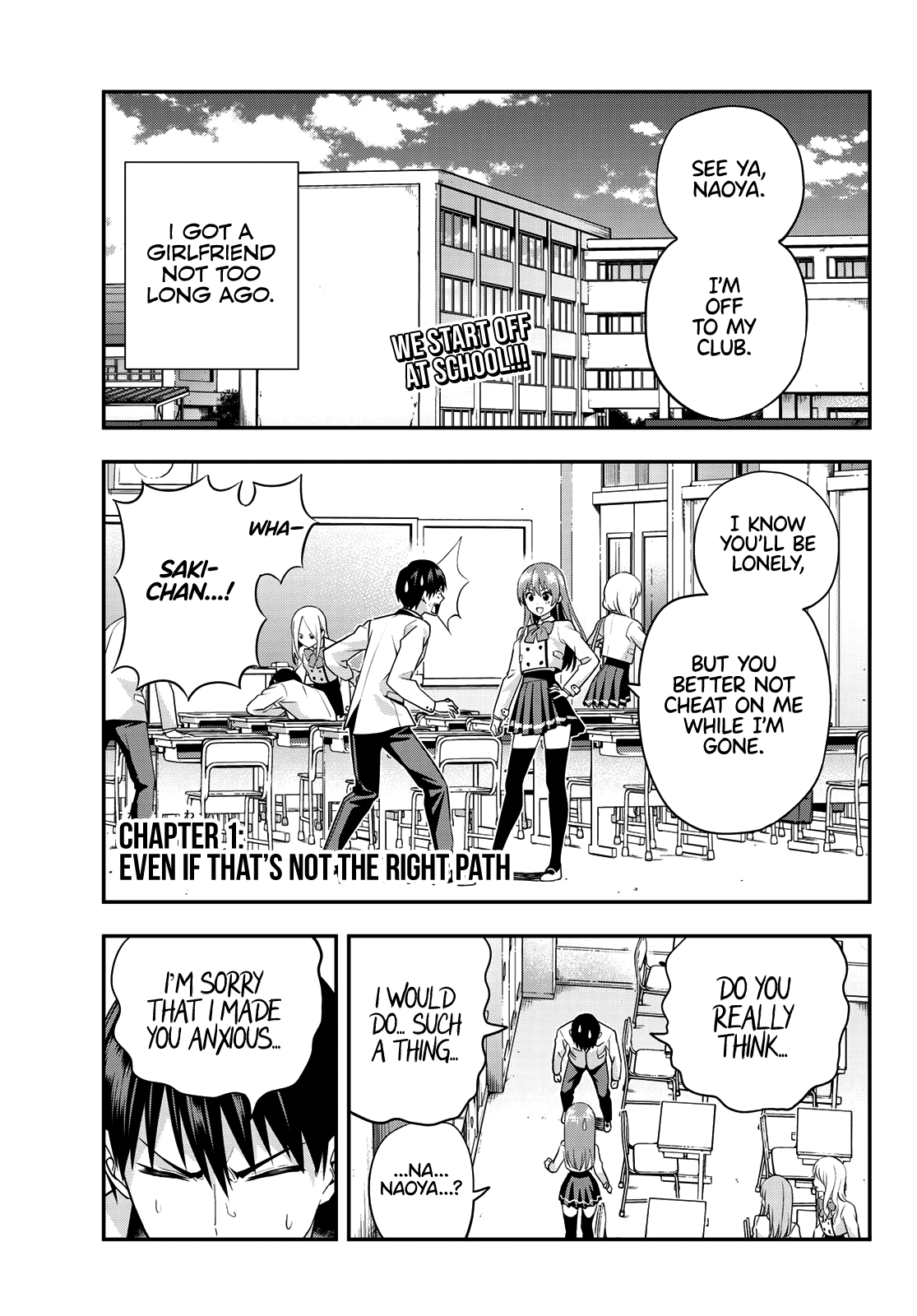 Read Kanojo mo Kanojo chapter 1 image 3 on Lezhin
