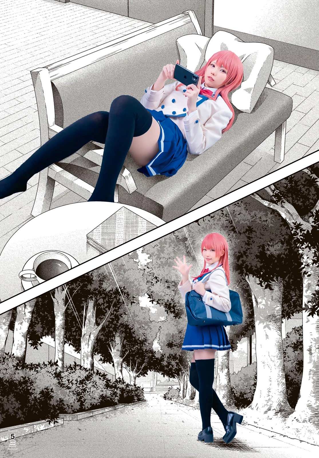 Read Kanojo mo Kanojo chapter 61 image 2 on Lezhin