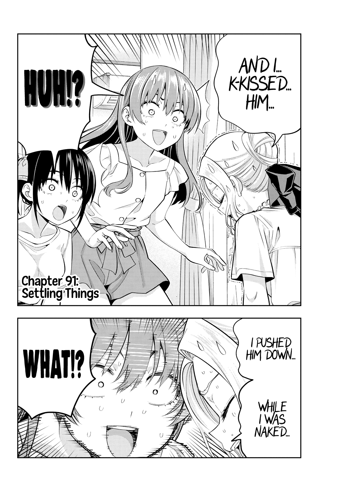 Read Kanojo mo Kanojo chapter 91 image 1 on Lezhin
