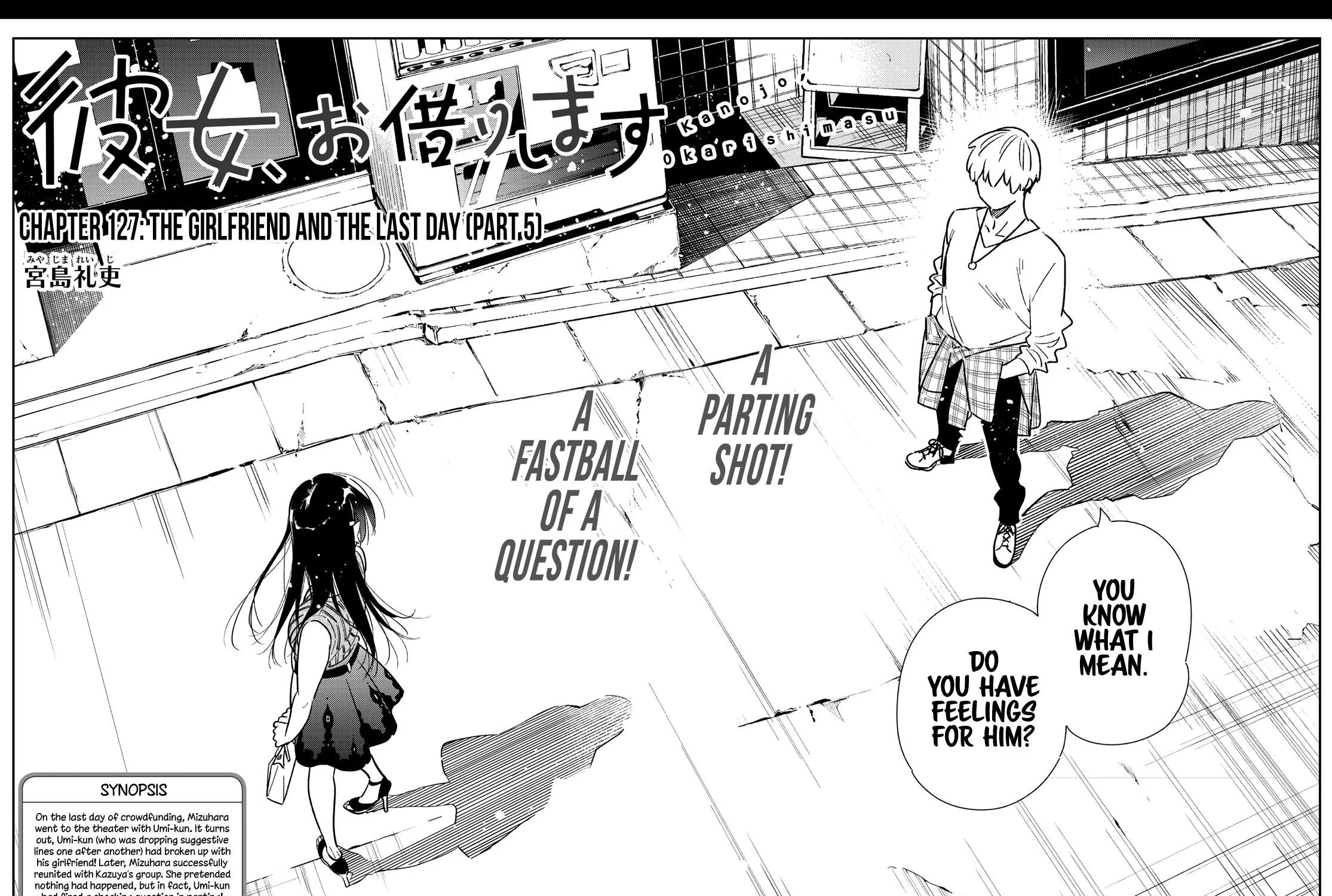 Read Kanojo, Okarishimasu chapter 127 image 2 on Lezhin