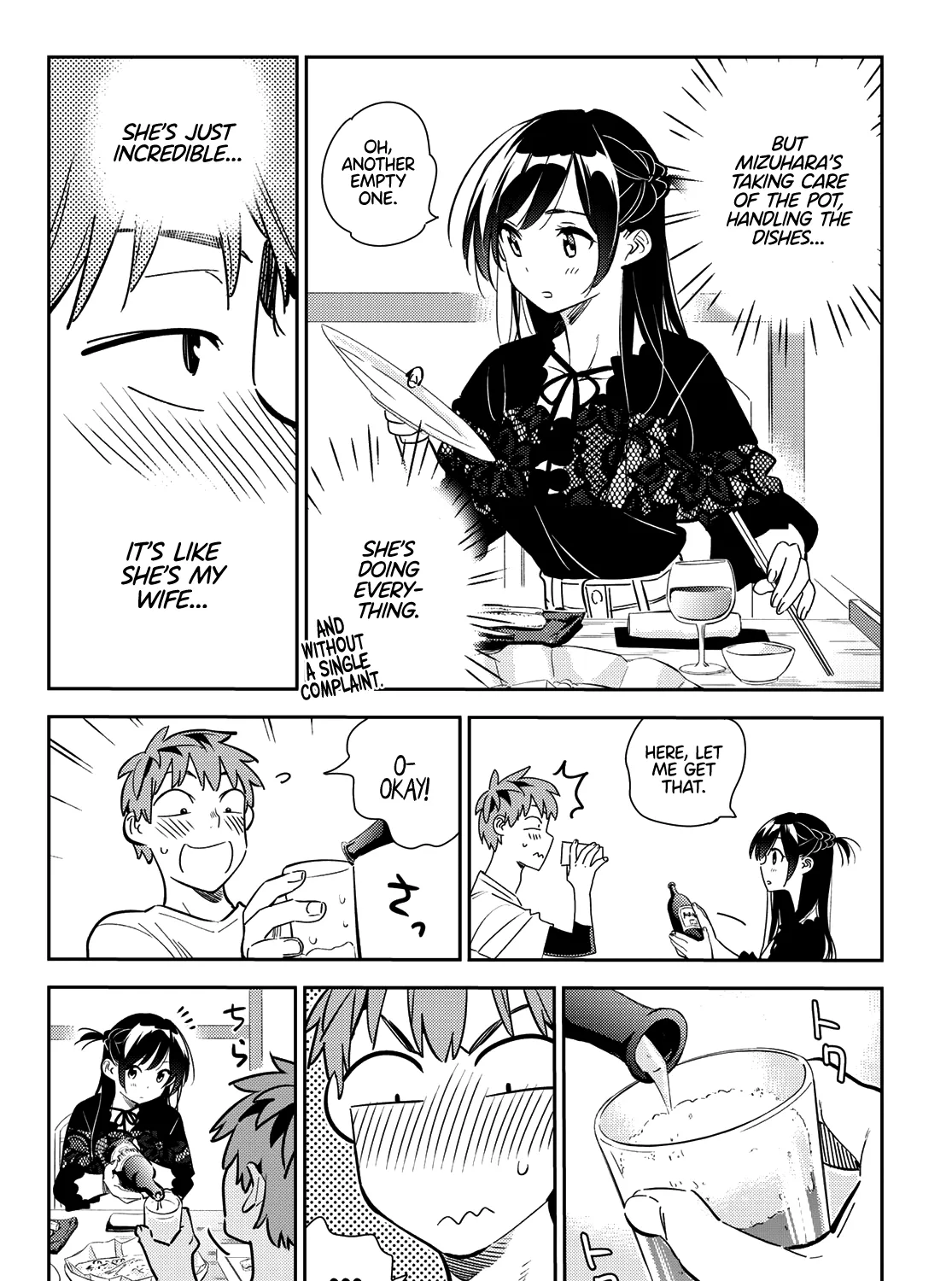 Read Kanojo, Okarishimasu chapter 162 image 15 on Lezhin