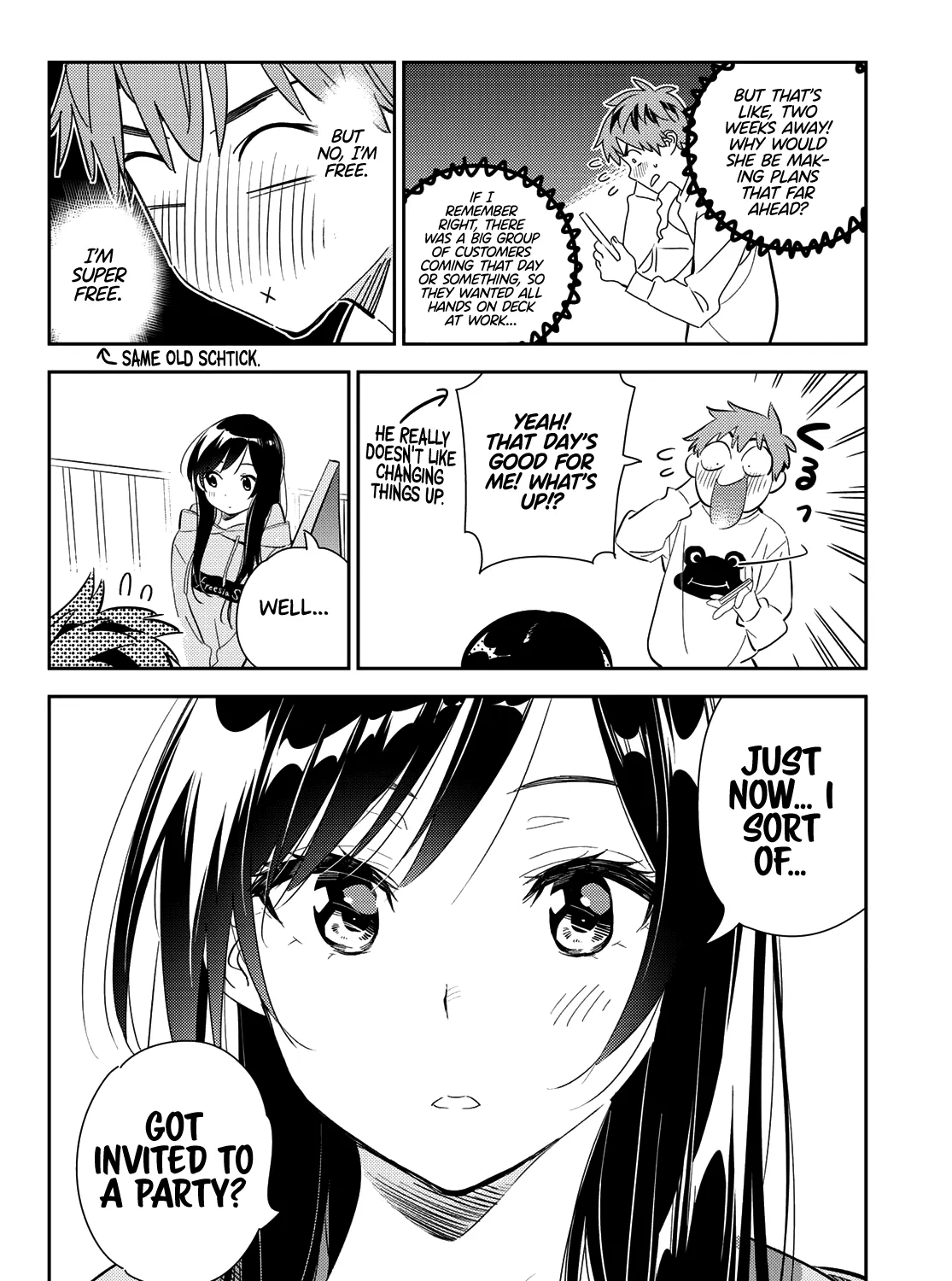 Read Kanojo, Okarishimasu chapter 176 image 19 on Lezhin