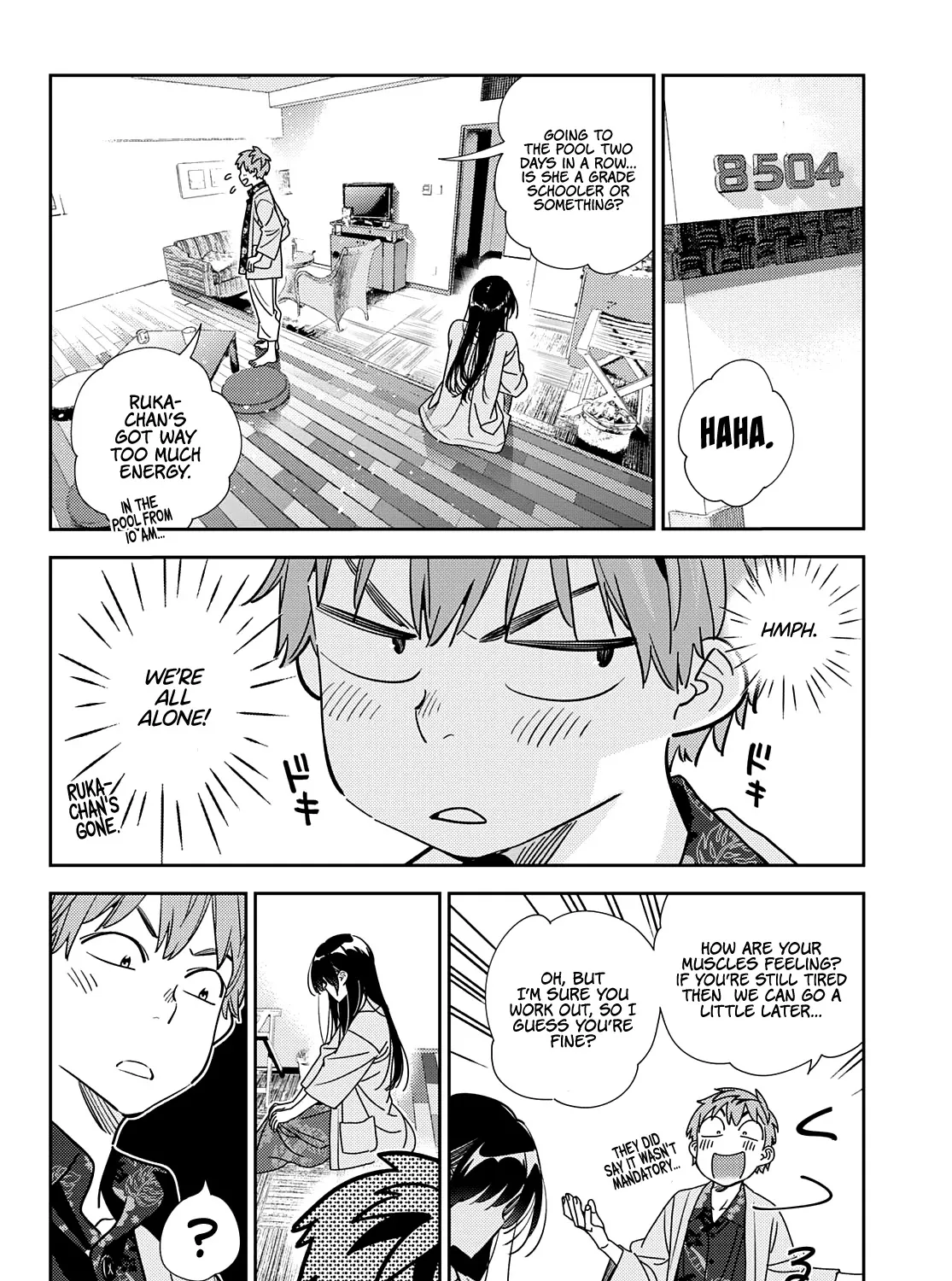 Read Kanojo, Okarishimasu chapter 209 image 7 on Lezhin