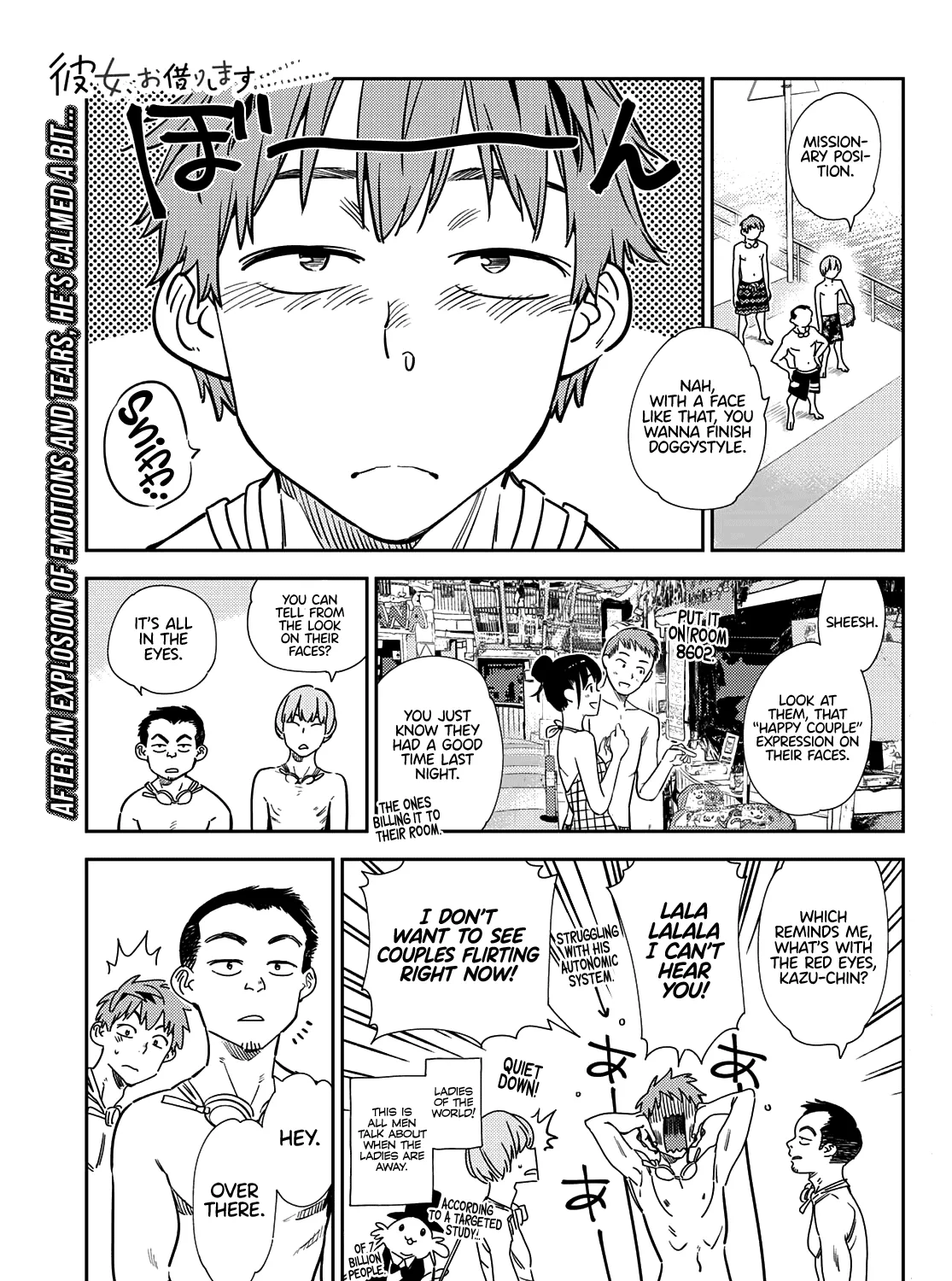 Read Kanojo, Okarishimasu chapter 219 image 1 on Lezhin