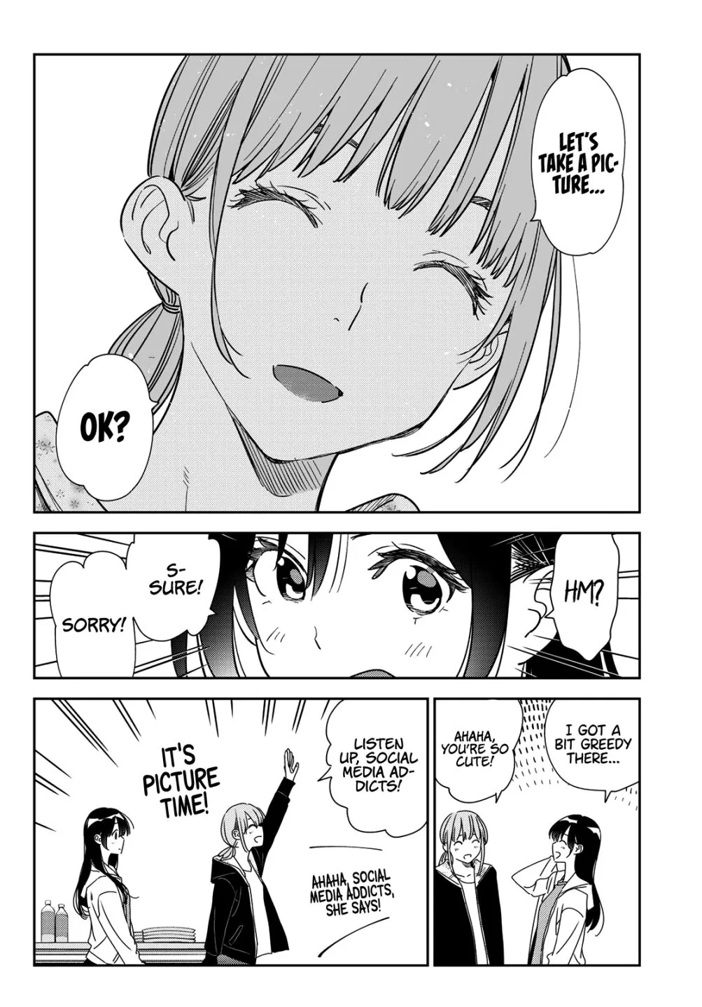 Read Kanojo, Okarishimasu chapter 266 image 7 on Lezhin