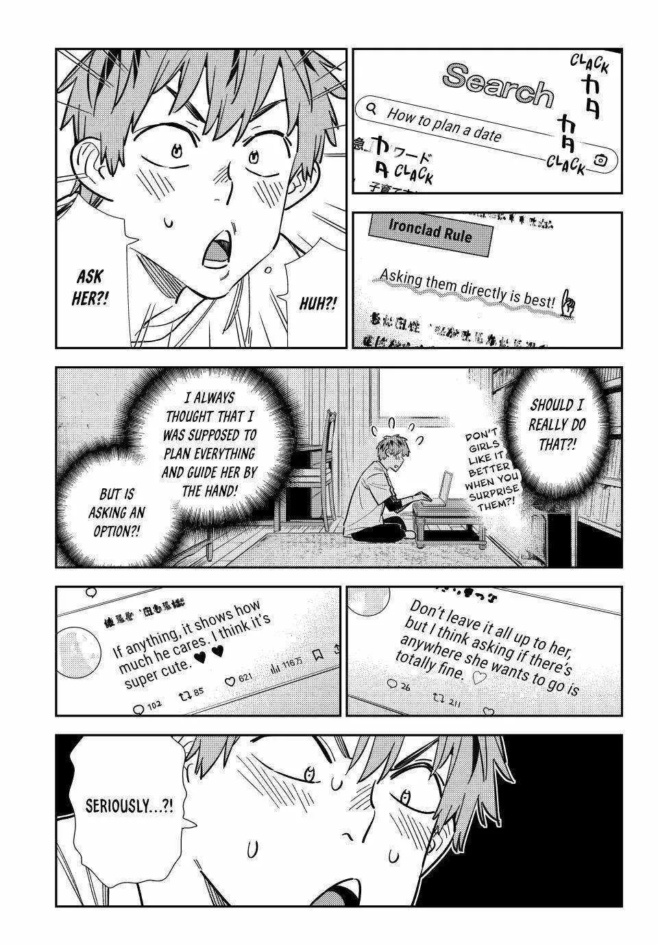 Read Kanojo, Okarishimasu chapter 321 image 11 on Lezhin