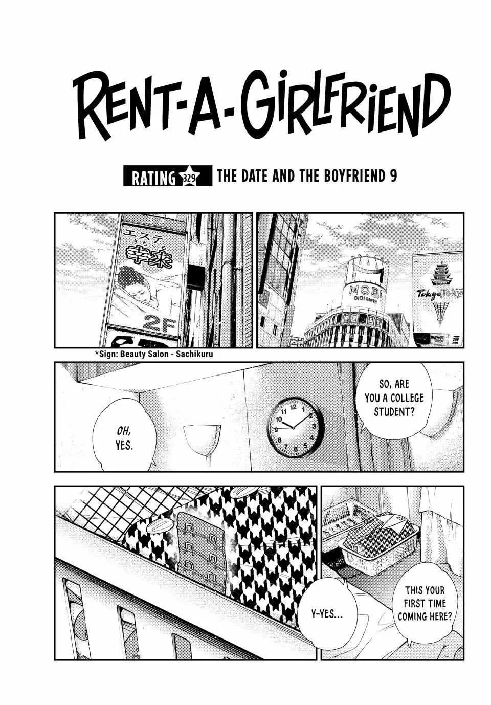 Read Kanojo, Okarishimasu chapter 329 image 0 on Lezhin