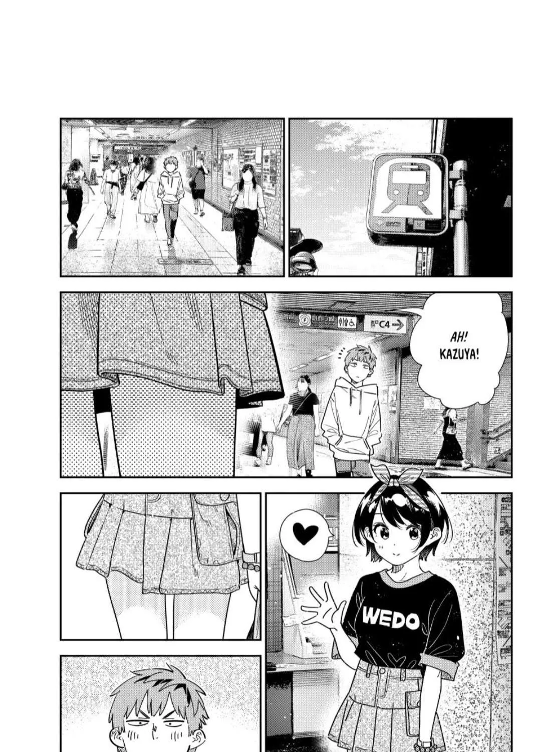 Read Kanojo, Okarishimasu chapter 347 image 0 on Lezhin