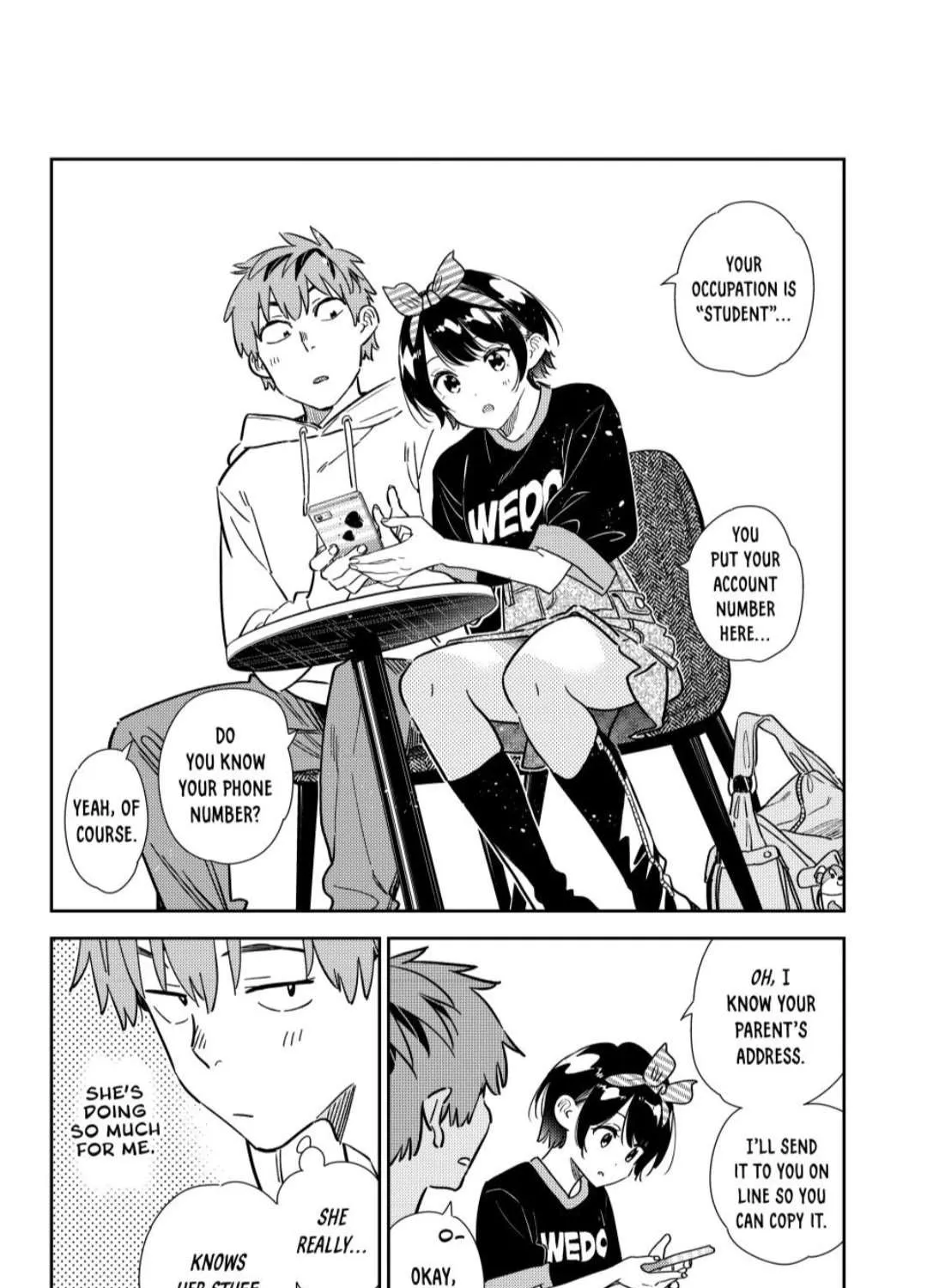 Read Kanojo, Okarishimasu chapter 347 image 18 on Lezhin