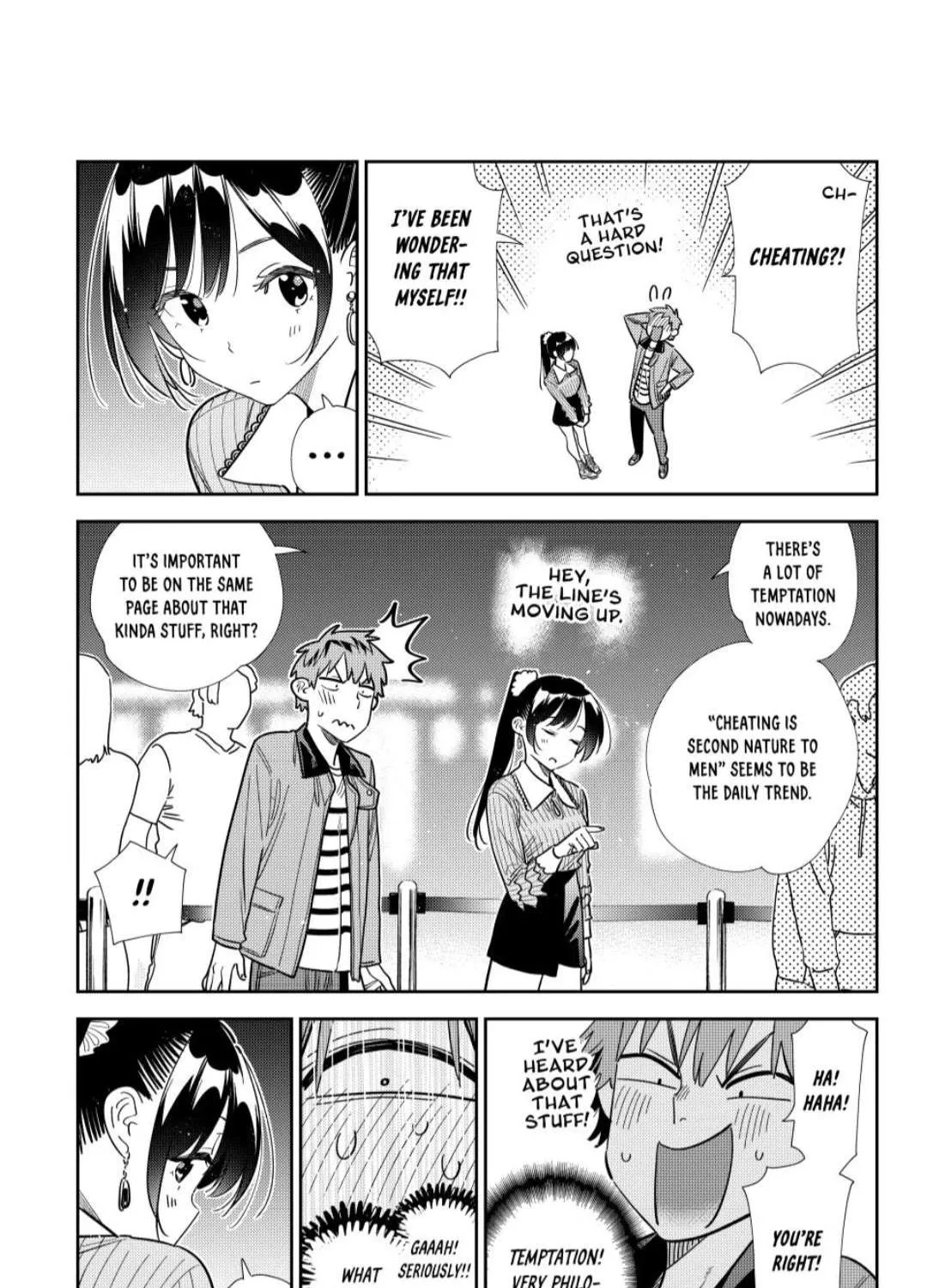 Read Kanojo, Okarishimasu chapter 365 image 8 on Lezhin