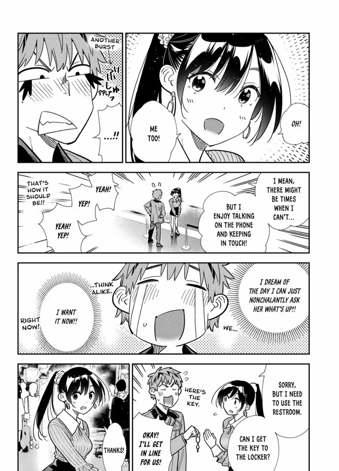 Read Kanojo, Okarishimasu chapter 369 image 31 on Lezhin