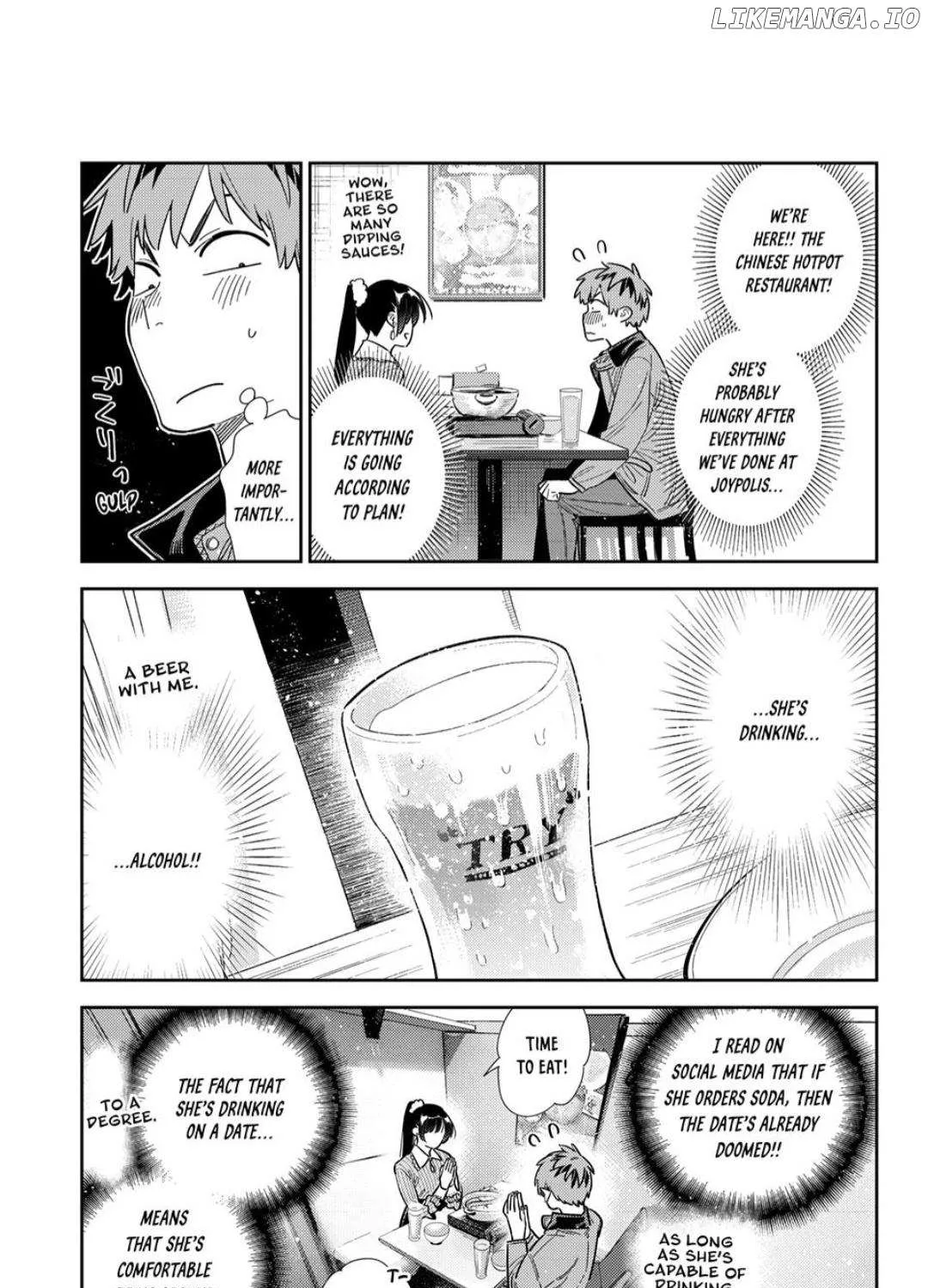 Read Kanojo, Okarishimasu chapter 375 image 4 on Lezhin