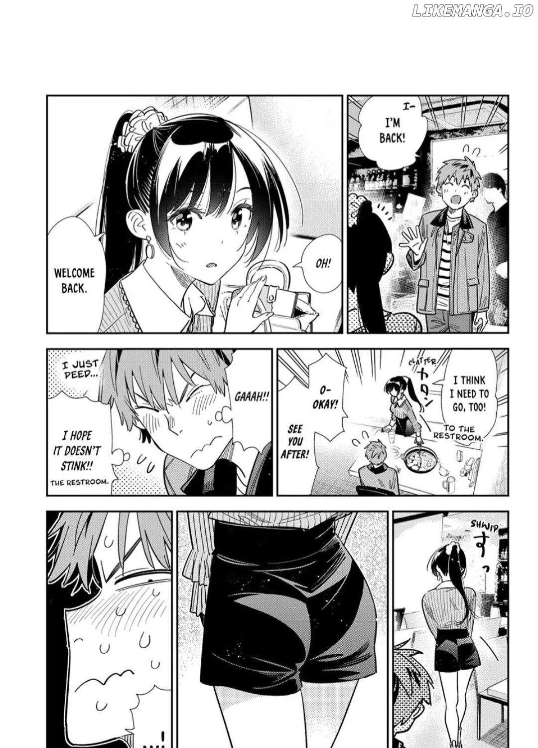 Read Kanojo, Okarishimasu chapter 376 image 4 on Lezhin