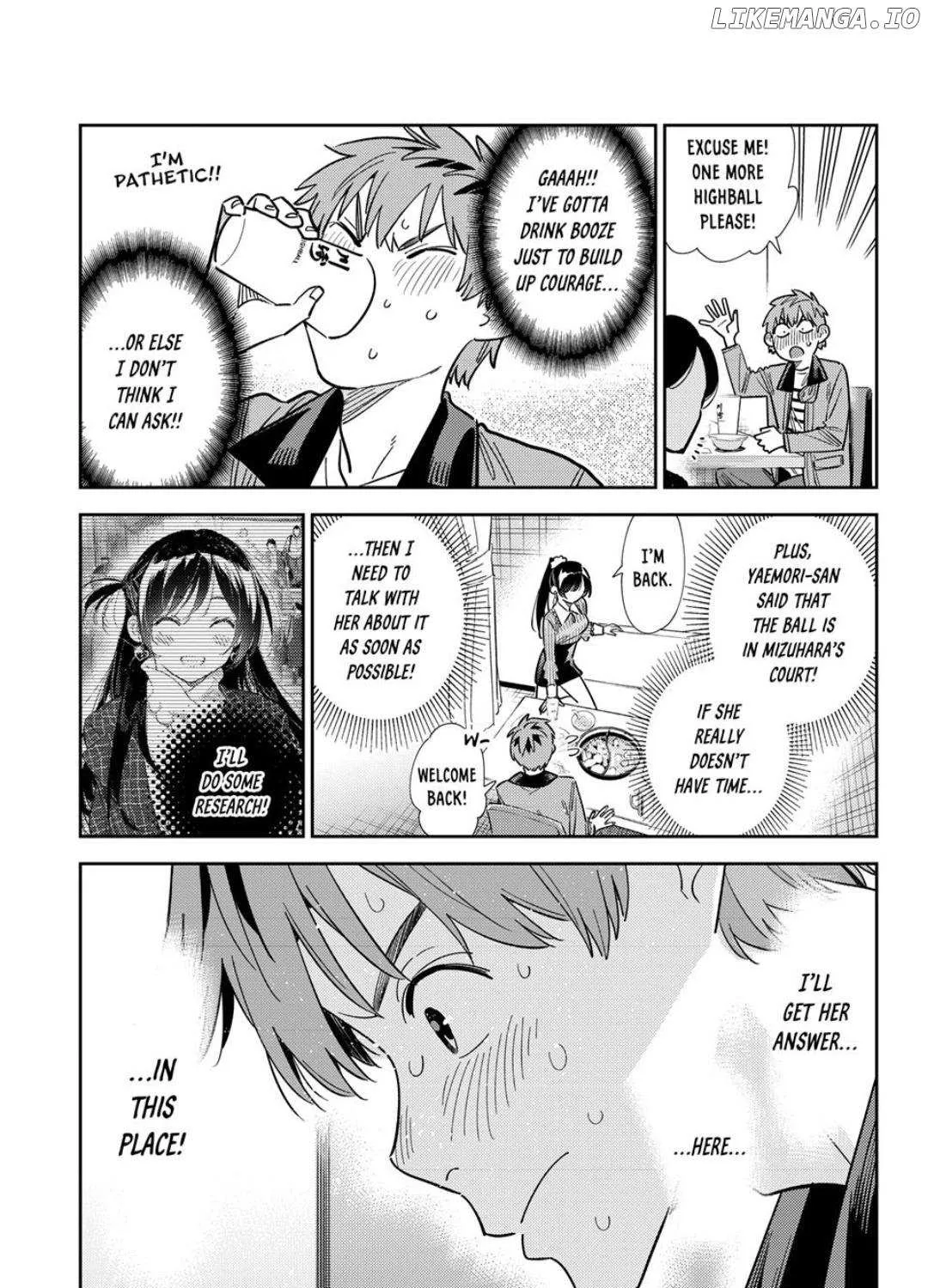 Read Kanojo, Okarishimasu chapter 376 image 8 on Lezhin
