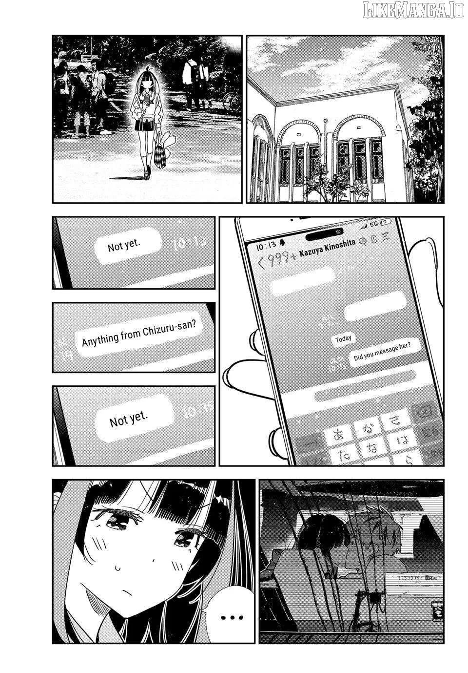 Read Kanojo, Okarishimasu chapter 390 image 1 on Lezhin