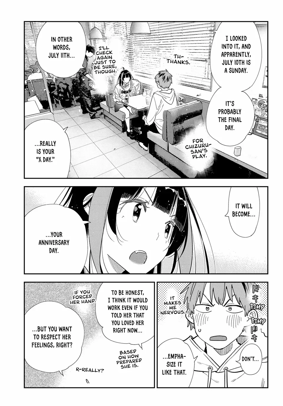 Read Kanojo, Okarishimasu chapter 392 image 3 on Lezhin