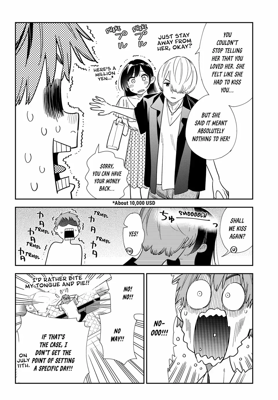Read Kanojo, Okarishimasu chapter 396 image 12 on Lezhin