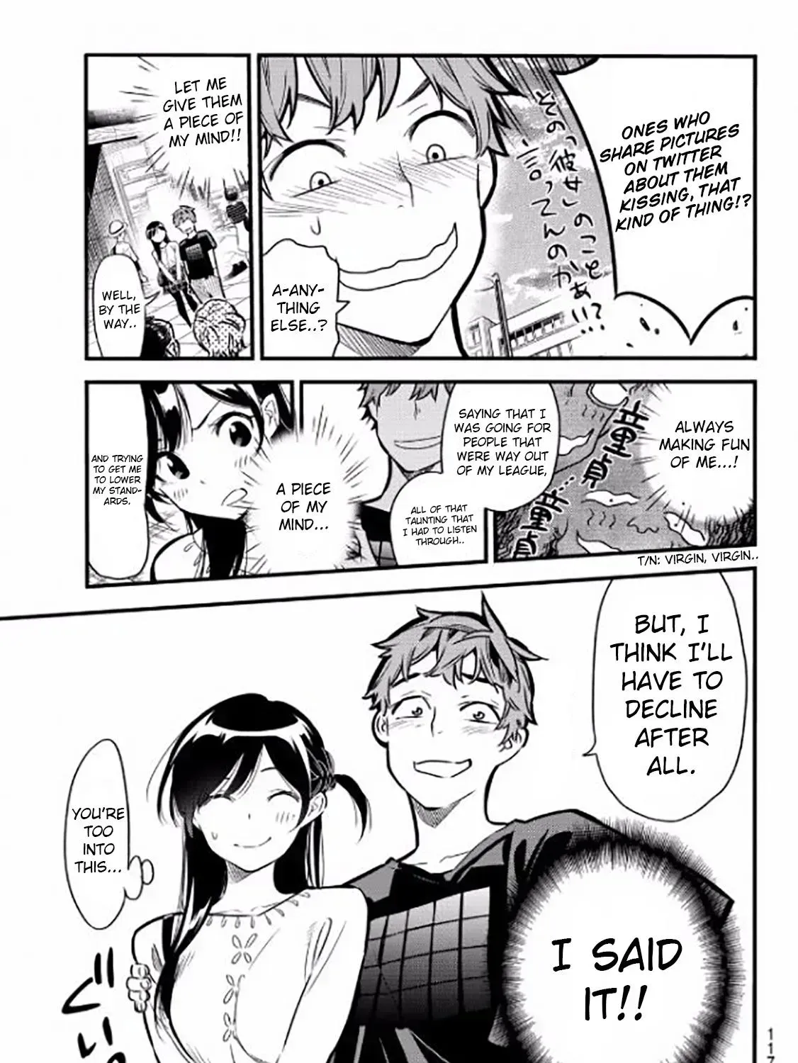 Read Kanojo, Okarishimasu chapter 4.5 image 36 on Lezhin