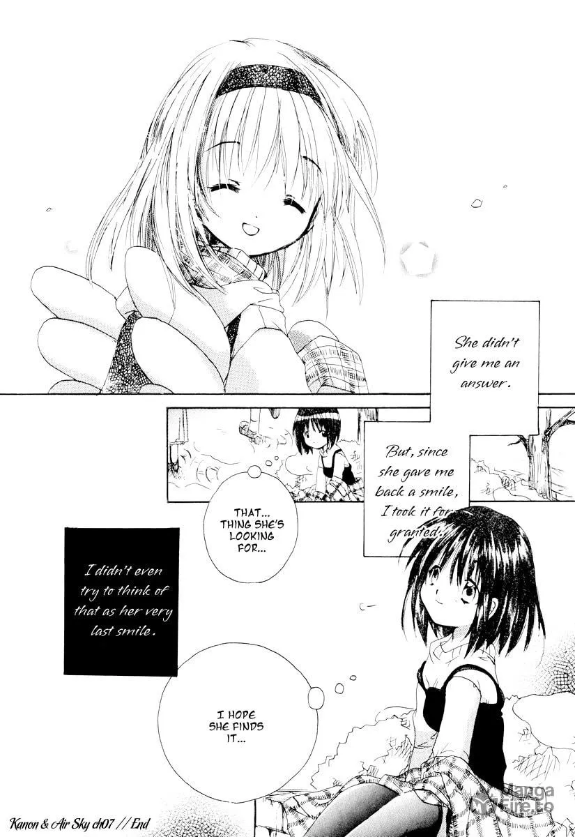 Read Kanon & AIR Sky chapter 7 image 17 on Lezhin