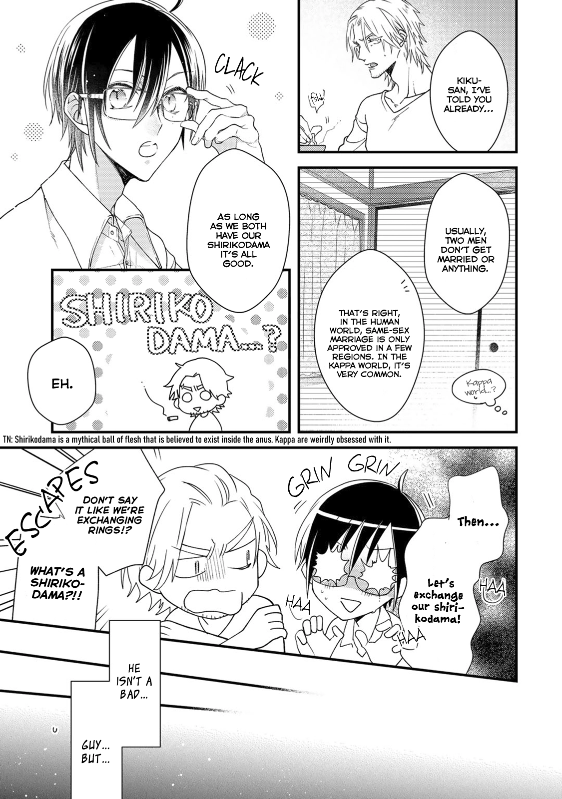 Read Kappa no Yomeiri chapter 2 image 5 on Lezhin