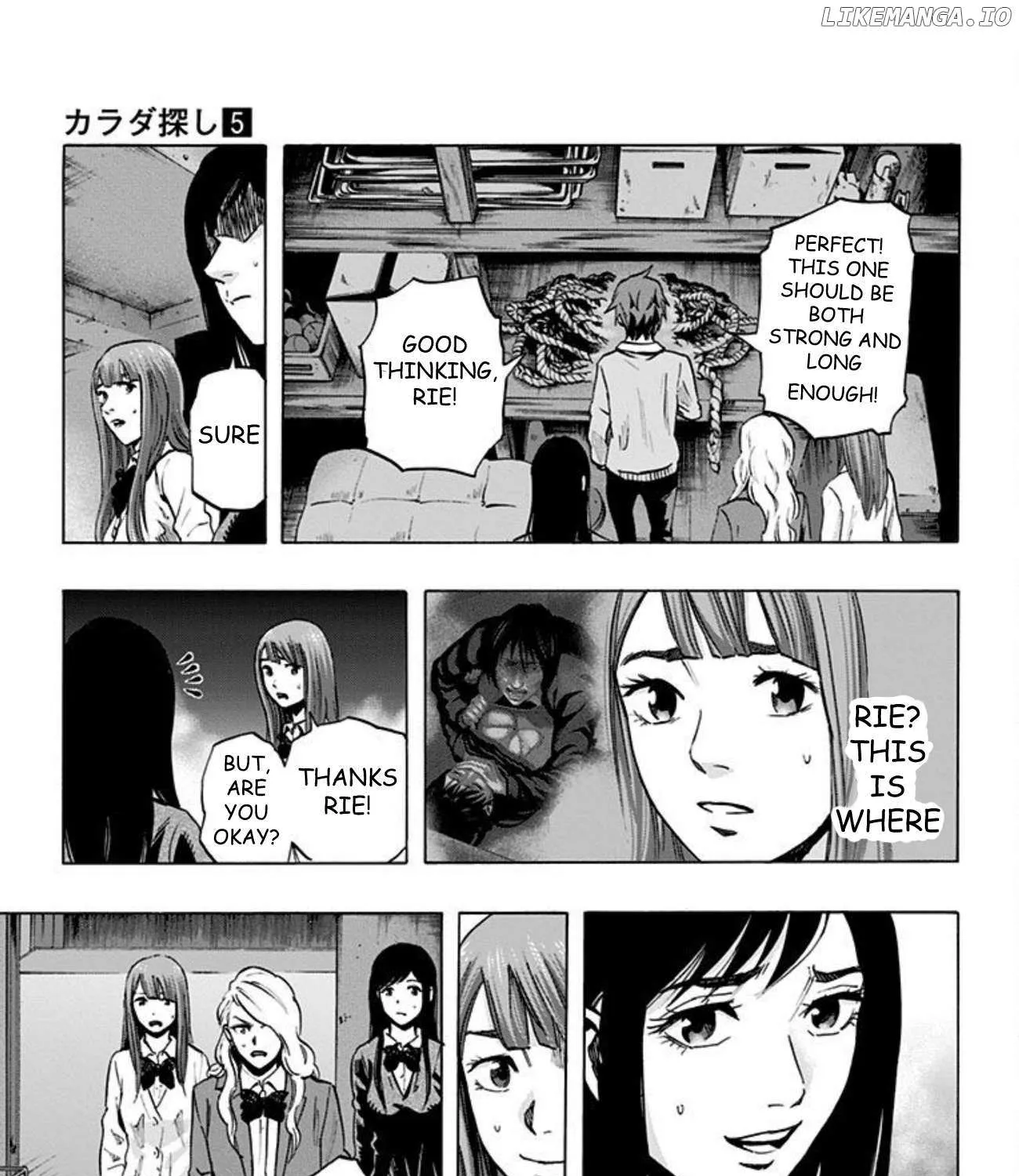 Read Karada Sagashi chapter 38 image 5 on Lezhin