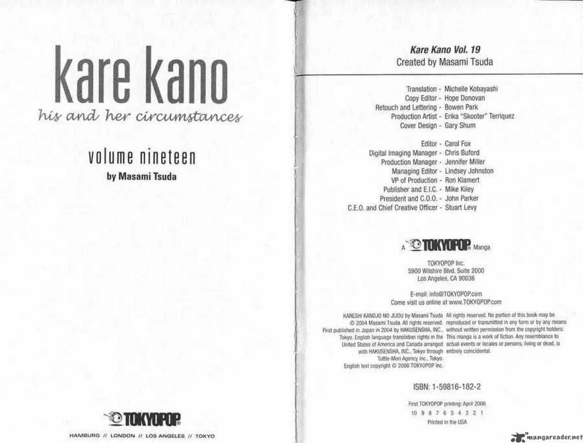 Read Kare-Kano. chapter 89 image 2 on Lezhin