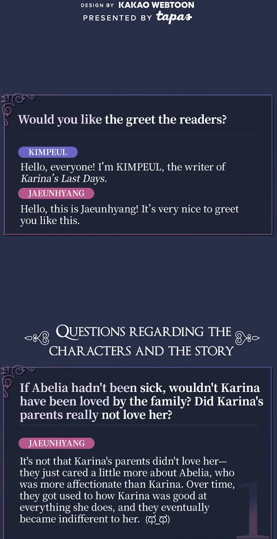 Read Karina