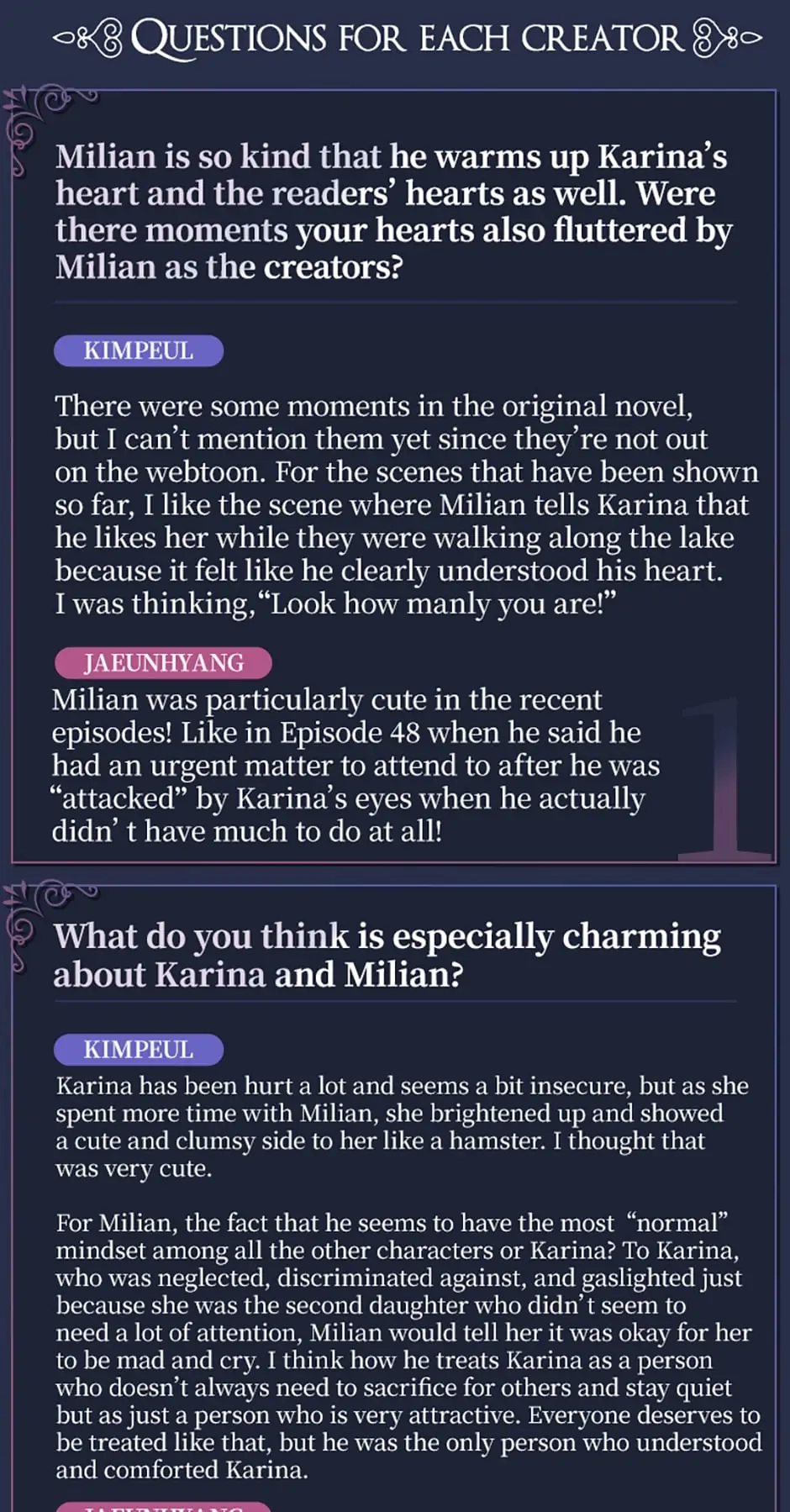 Read Karina