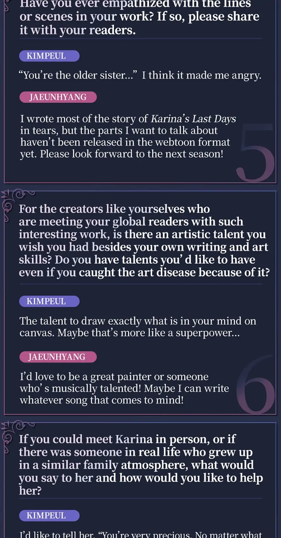 Read Karina
