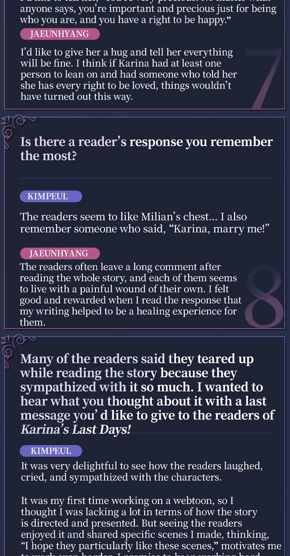 Read Karina