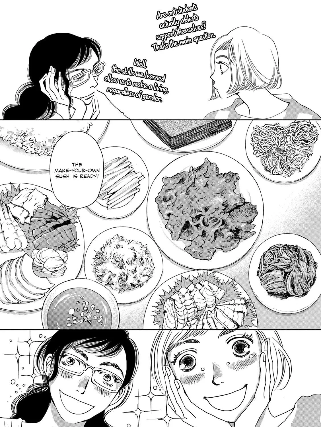 Read Kashimashi Meshi chapter 15 image 8 on Lezhin