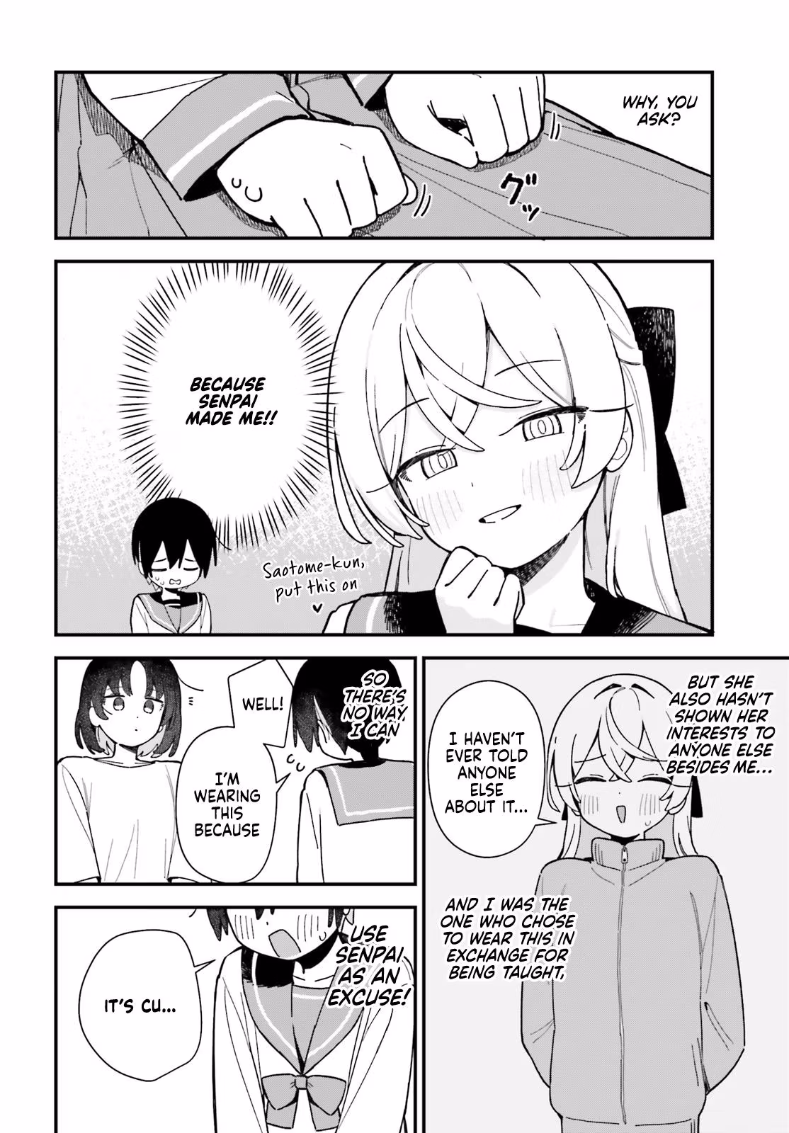 Kawaibara-senpai wa Kawaii ga Suki! Chapter 4 page 12 - 