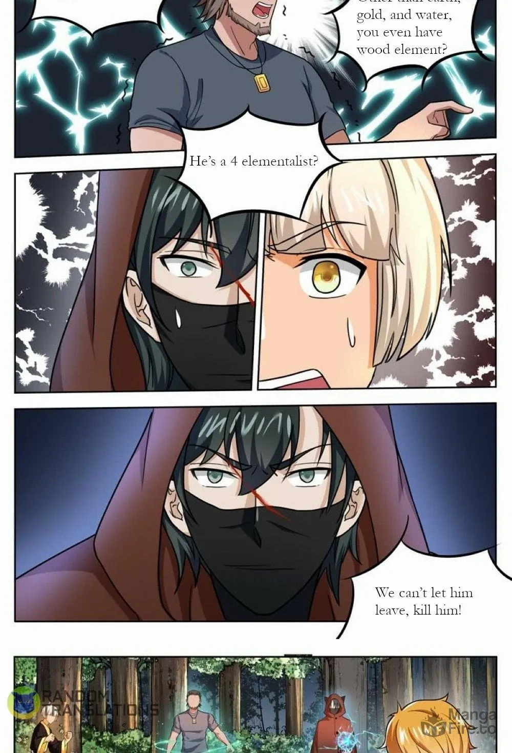 Ke Jin Feng Shen (Colored) Chapter 39 page 5 - 