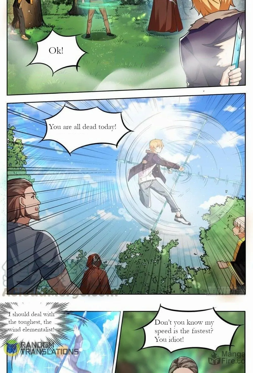 Ke Jin Feng Shen (Colored) Chapter 39 page 6 - 