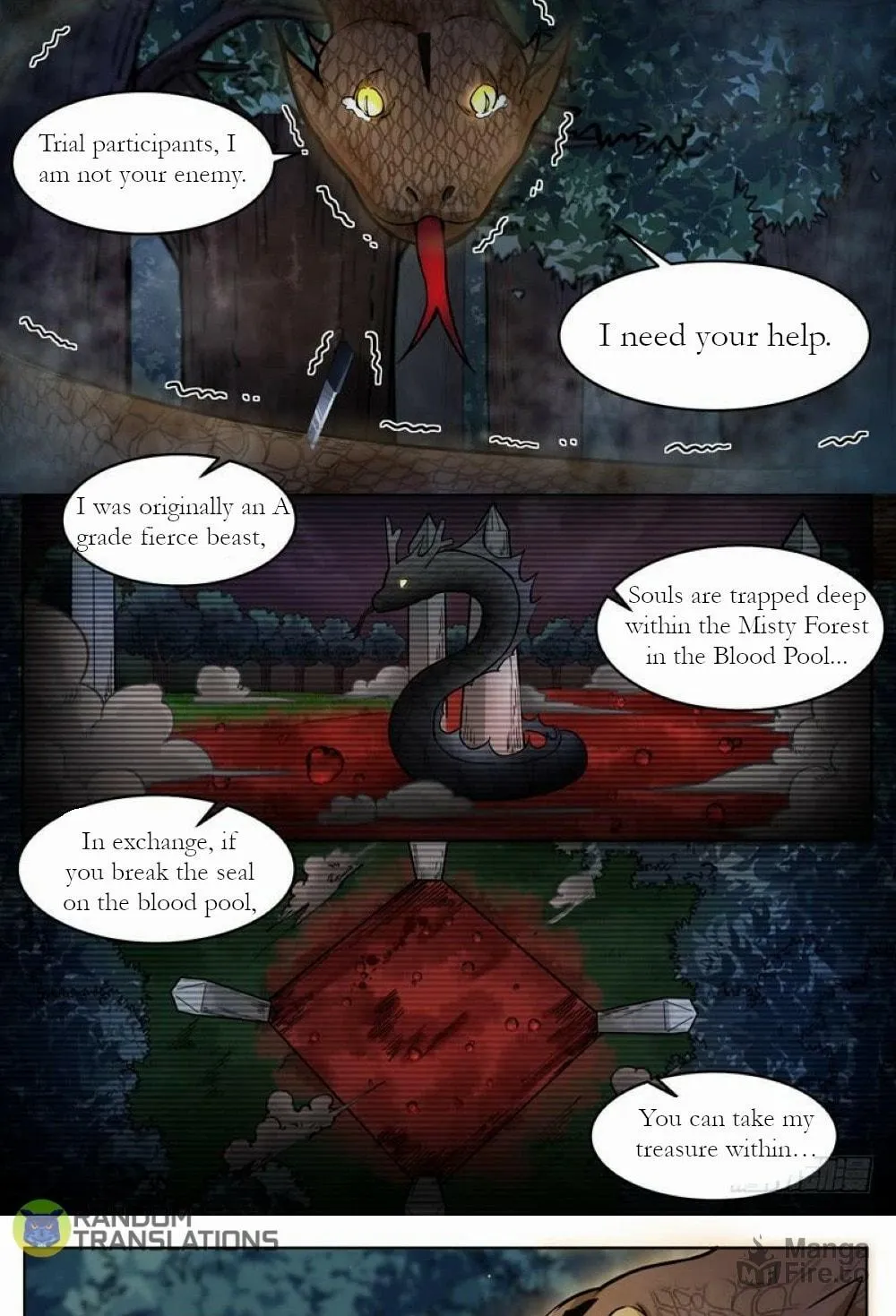 Ke Jin Feng Shen (Colored) Chapter 49 page 3 - 