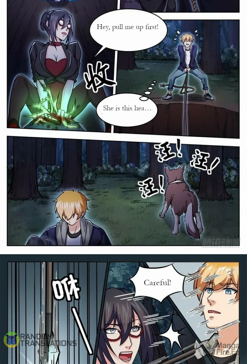 Ke Jin Feng Shen (Colored) Chapter 49 page 9 - 