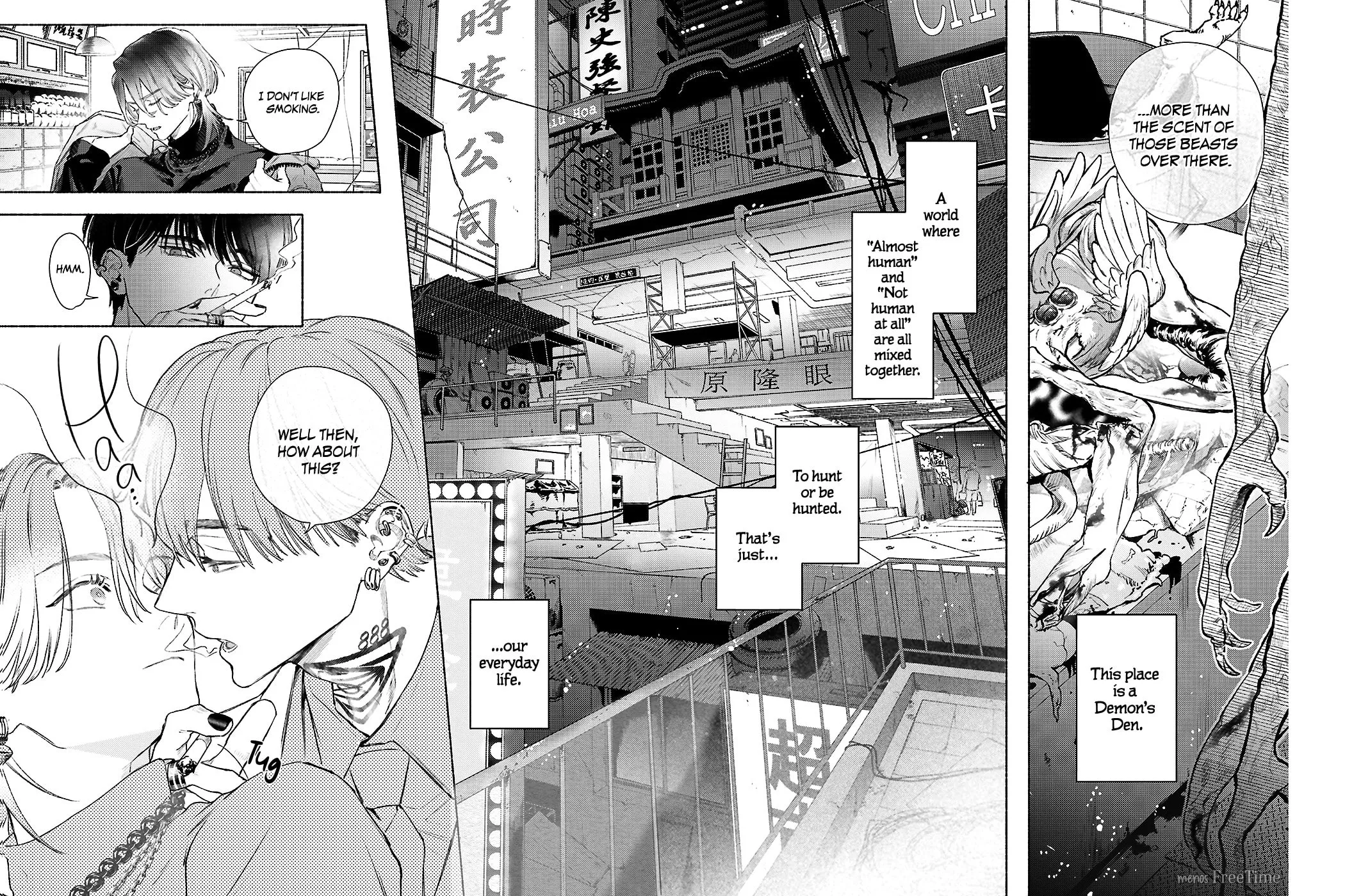 Read Keburu Mamono chapter 0 image 4 on Lezhin