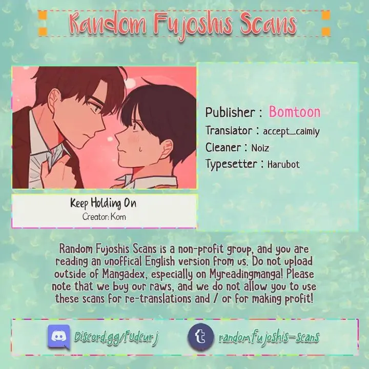 Keep Holding On Chapter 0.99 page 1 - 