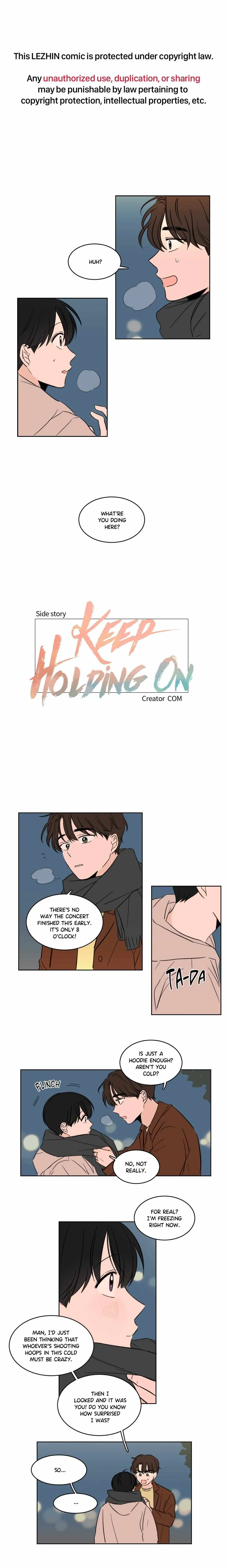 Keep Holding On Chapter 8.99 page 1 - 