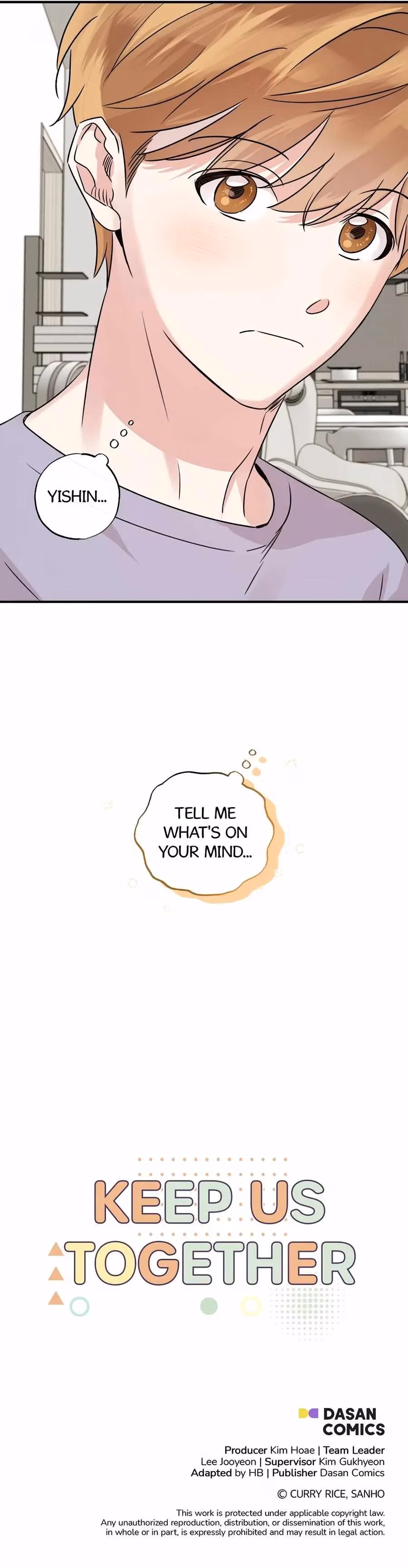 Read Keep Us Together chapter 18 image 19 on Lezhin
