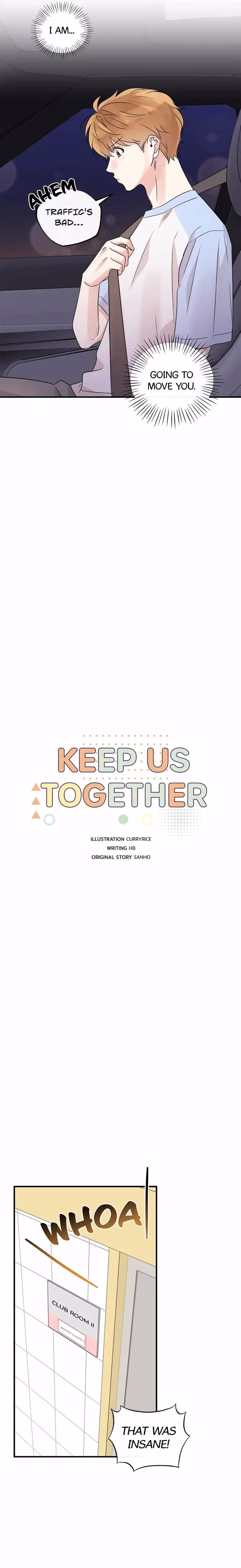 Read Keep Us Together chapter 21 image 1 on Lezhin